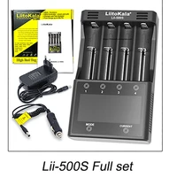 liitokala lii500s lithium ion battery charger for 18650 26650 21700 18350 aa aaa 3 7v3 2v1 2v li ion nimh battery