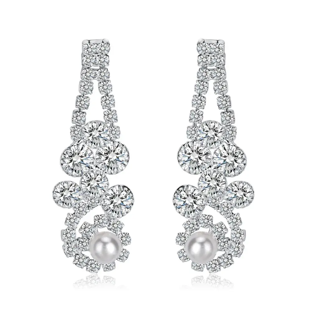 Новый дизайн Мода искусственный жемчуг серьги подвески ювелирные изделия с