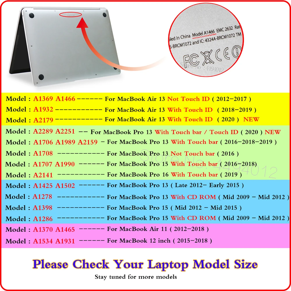 Новинка 2020 чехол для ноутбука A2251 Apple MacBook Air 13 11 12 Macbook Pro 15 16 дюймов жесткий матовый