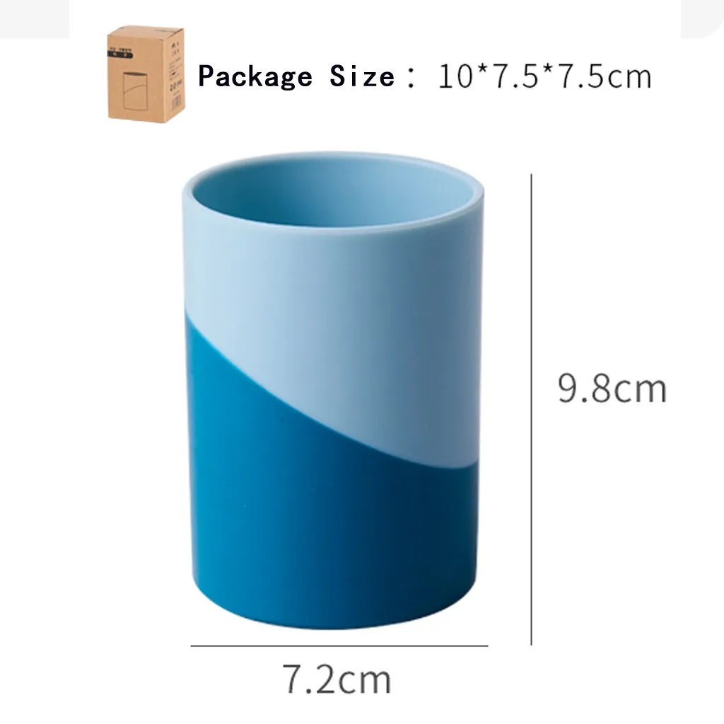 Портативная пластиковая чашка для полоскания рта не скользит зубной щетки