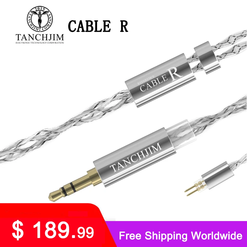 

Кабель TANCHJIM R кабель для наушников 0,78 Pin с разъемом 3,5 мм/2,5 мм/4,4 мм