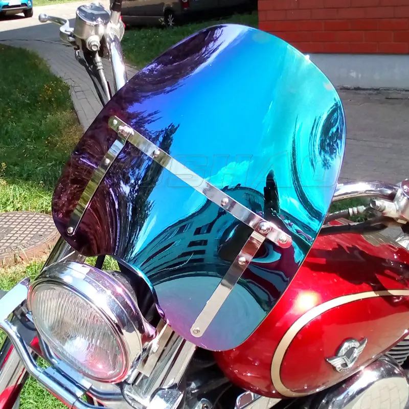 Лобовое стекло Ветер Экран для 2006-2017 Harley H-D Dyna Street жира Боб Пользовательские FXDB FXDBI