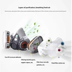 Респиратор для защиты от пыли и газа 8 в 1, 6200 дюйма