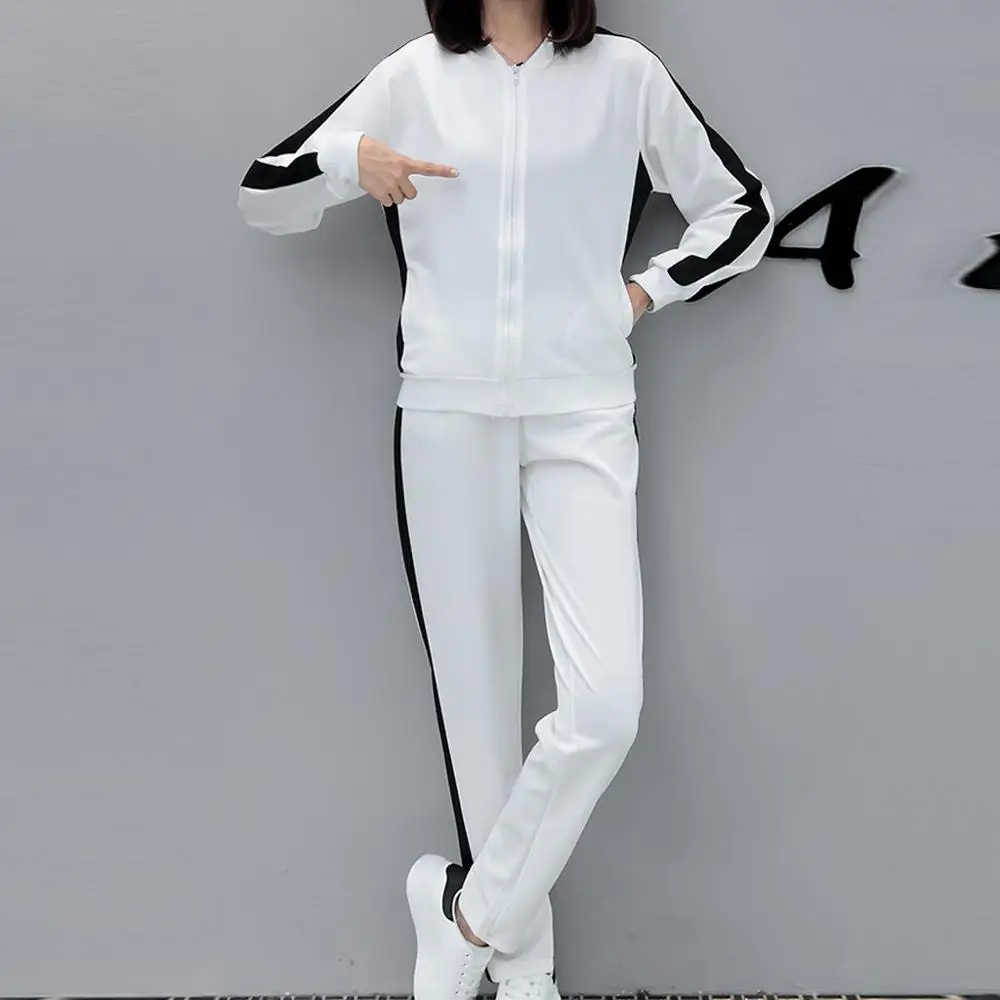 Женский костюм для бега с длинным рукавом комплект из 2 предметов длинные штаны