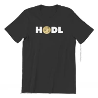 bitcoin cryptocurrency art dogecoin hodl tshirt camisas graphic men classic mens camisa streetwear cotton harajuku t shirt