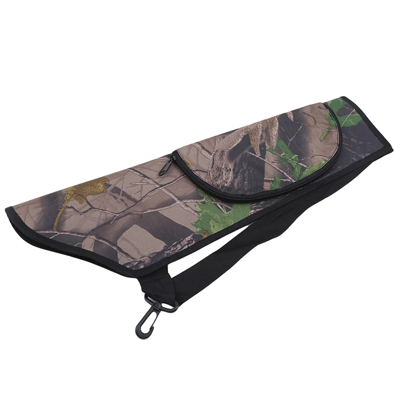 

1pcs 50 X 14 cm Camo Arrow Waist Hanging Pot Bag Bow Quiver Archery Holder with Pocket Hunting