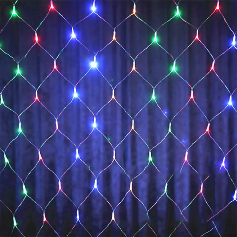 

Net String Light Indoor LED String Fairy Curatin Net Mesh Lamp Outdoor Low Voltage Hotel Wedding Decoration Lights Outdoor Light