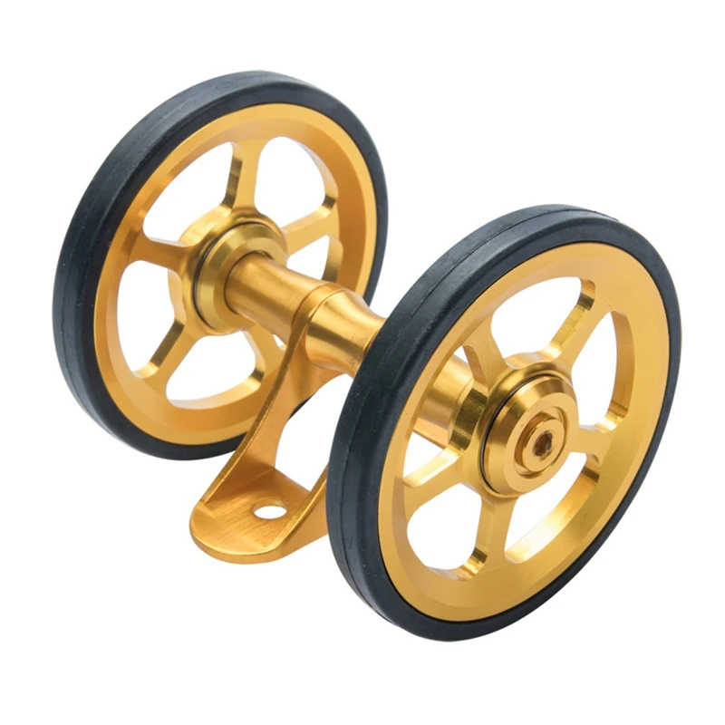 

Ultralight 65G Bicycle Easy Wheels for Brompton Folding Rear Fenders