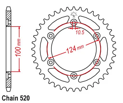 Задняя звездочка мотоцикла для Ducati 400 600 750 800 900 SS 888 851 Strada SP Super светильник Monster MH900