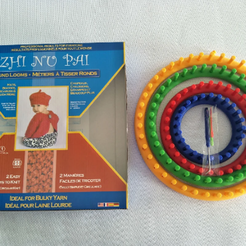 Ткацкий станок для вязания пластиковых круглых крышек инструменты плетения