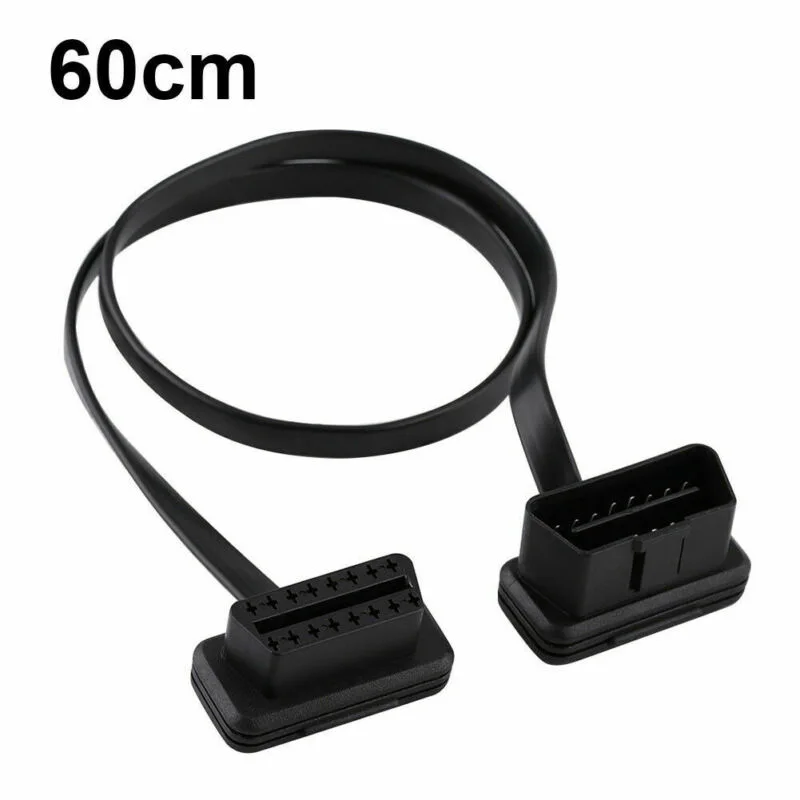 

Cord Extension Cable Male to Female 16 Pin OBD2 Supplies Diagnostic Extender