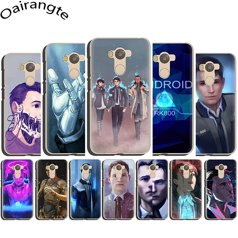 Жесткий чехол для телефона Detroit Become RK800 Redmi 5 6 A 5Plus K20 Pro S2 7 8A Note 4 4X 8 | Мобильные