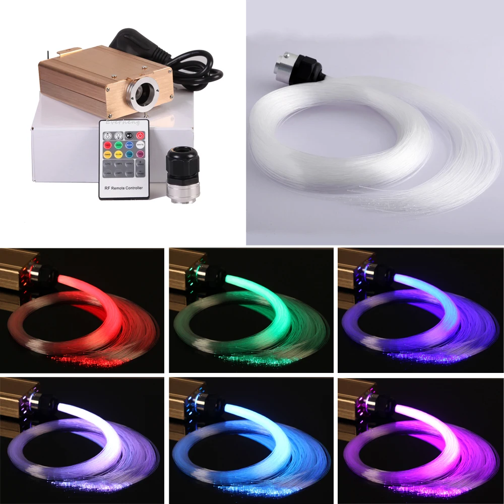 Free shipping Car roof 12v 16w ceiling starry star fiber optic light for car decoration | Лампы и освещение