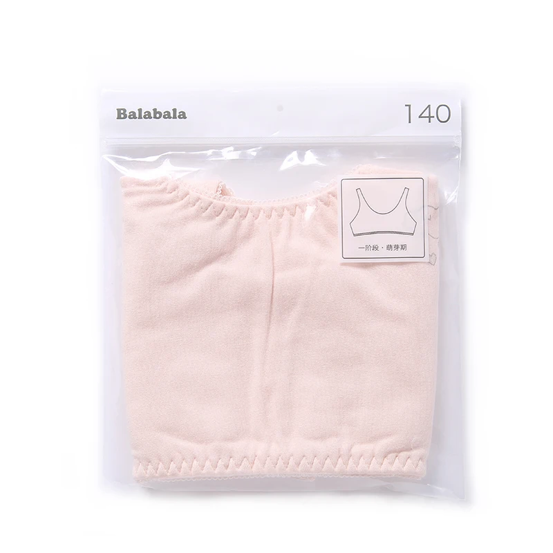 Balabala/нижнее белье для девочек; жилет для девочек от 9 до 12 лет; хлопковый бюстгальтер для маленьких девочек