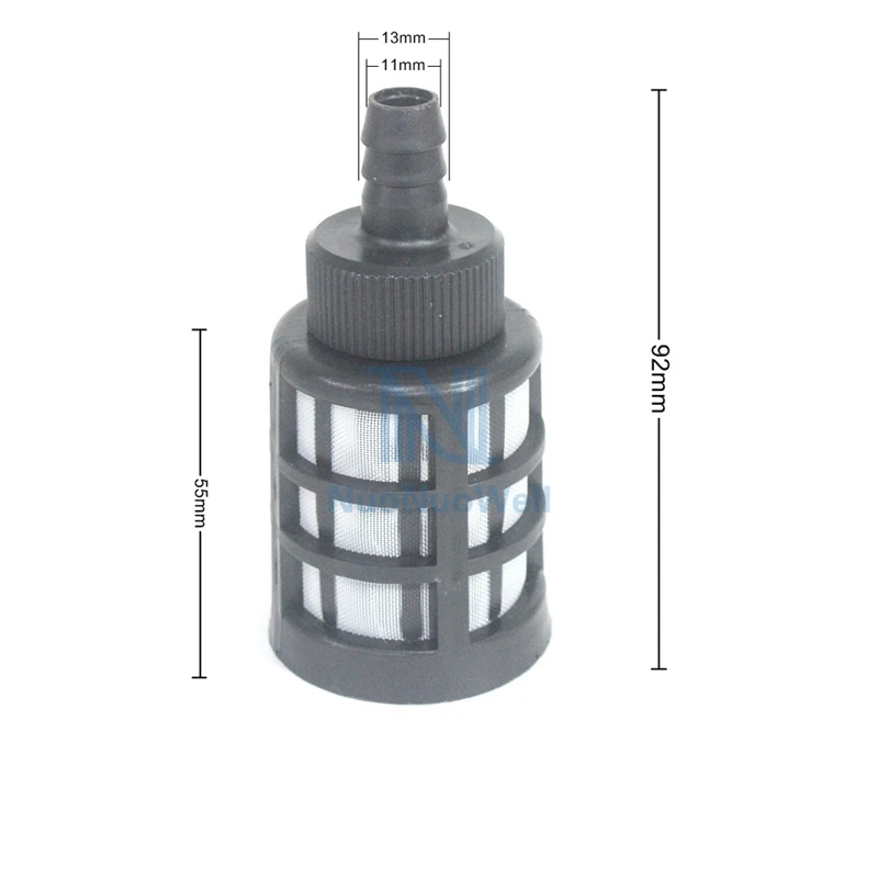 5pcs 11~13mm Car Wash Filters Washer Inlet Water Connector Filtering Net Sprayer With Check Valve Strainer Mesh IrrigationFilter