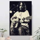 Художественный плакат с изображением Криса кунелла, гитары, музыки, звезд, плакаты и принты, настенное художественное украшение, Картина на холсте для гостиной, домашний художественный Декор