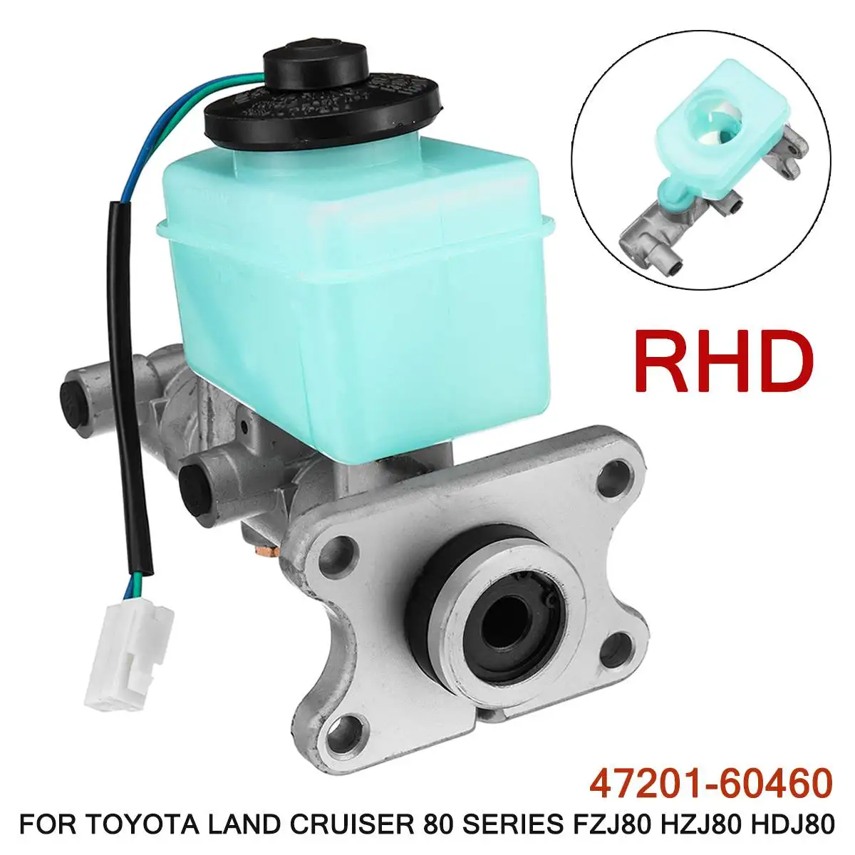 Правый Тормозной цилиндр 47201-60460 для Toyota Land Cruiser 80 серии FJ80 FZJ80 HZJ80 HZJ81 HDJ80 HDJ81