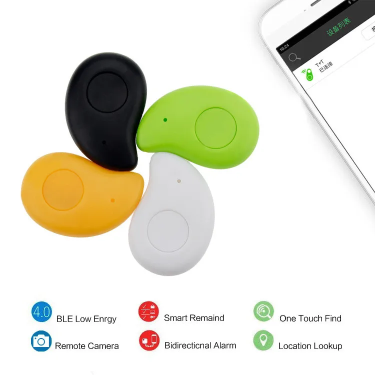 Мини анти-потеря сигнализации смарт-тег беспроводной Bluetooth трекер Детская сумка кошелек ключ искатель gps локатор анти-потеря сигнализации пункт