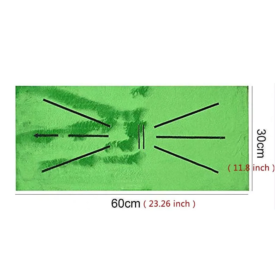 

Golf Training Mat for Swing Detection Batting Mini Golf Practice Training Aid Game and Gift for Home Office Outdoor Use
