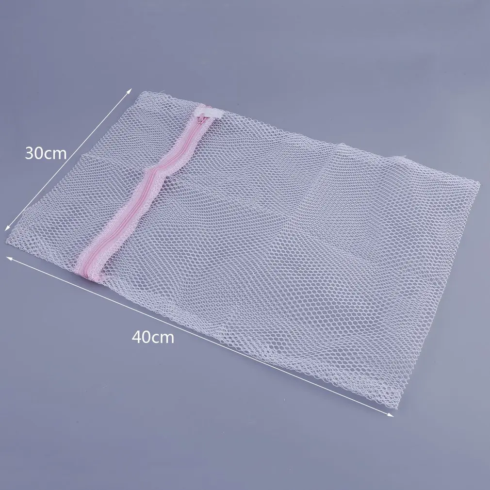 3 Sizes Zippered Mesh Laundry Wash Bags Foldable Delicates Lingerie Bra Socks Underwear Washing Machine Clothes Protection Net | Дом и сад