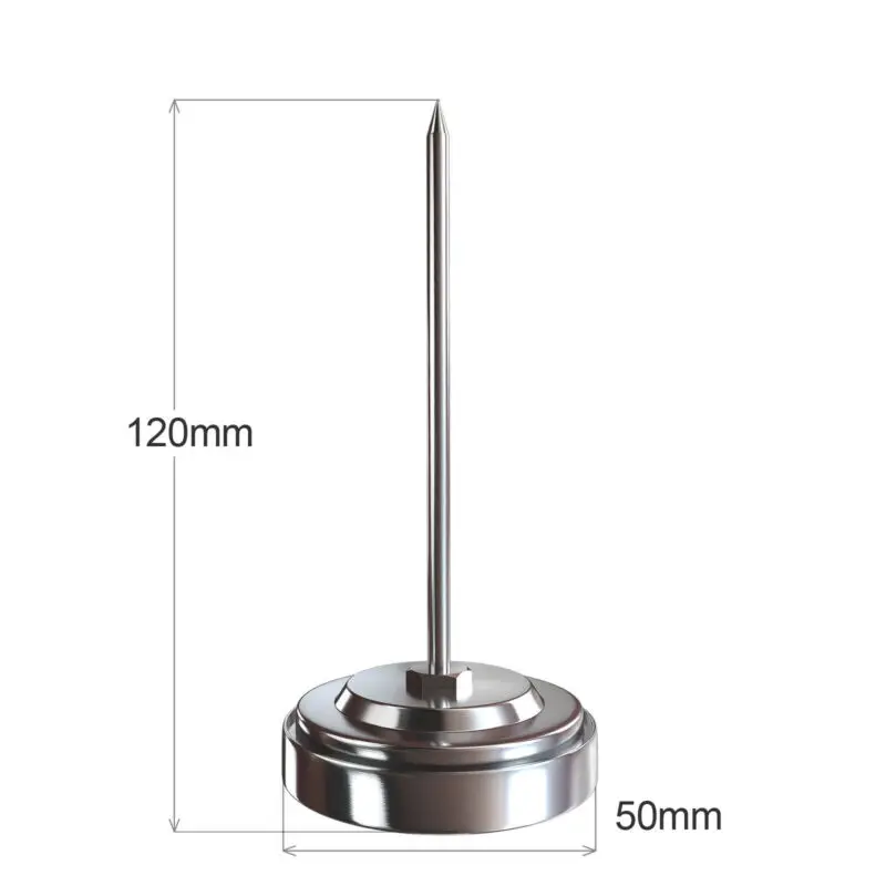 2020 Newest Coffee Milk Barbecue Thermometer Stainless Steel Probe Bbq Cooking Meat Gauge Dial Temperature |