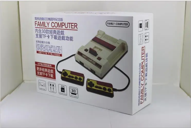 Мини игровая приставка Av выход FC ТВ домашняя машина NES 630 игры могут быть оснащены