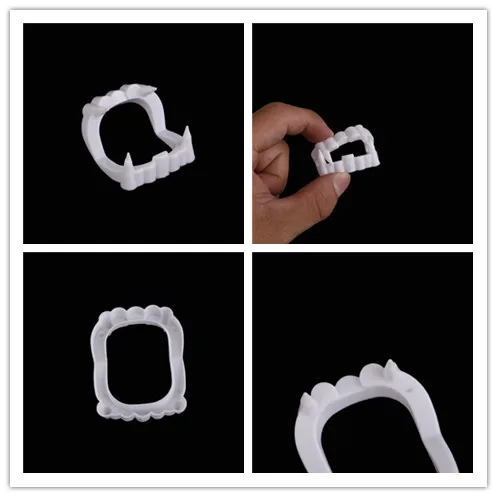 Новинка светящийся вампир поддельные зубы Дракула Хэллоуин монстр оборотень