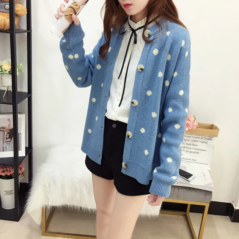 Winter Sweater Women Coat Spring and Autumn New Korean Short Loose Student |