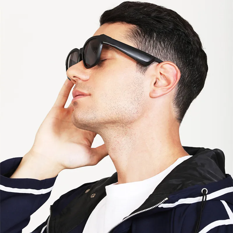 저렴한 스마트 블루투스 안경 오디오 선글라스 Binaural 스테레오 이어폰 휴대 전화 자동차 운전 전화 음악 플레이어 무선 편광판