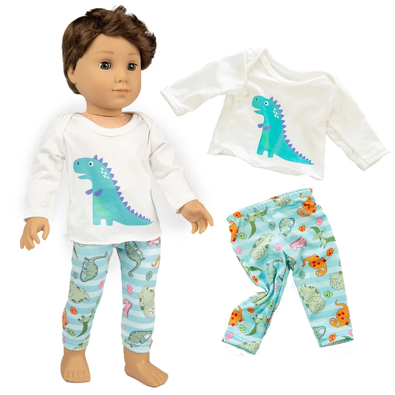 Одежда для кукол новорожденных 18 дюймов 43 см Красная Звезда Корона Единорог