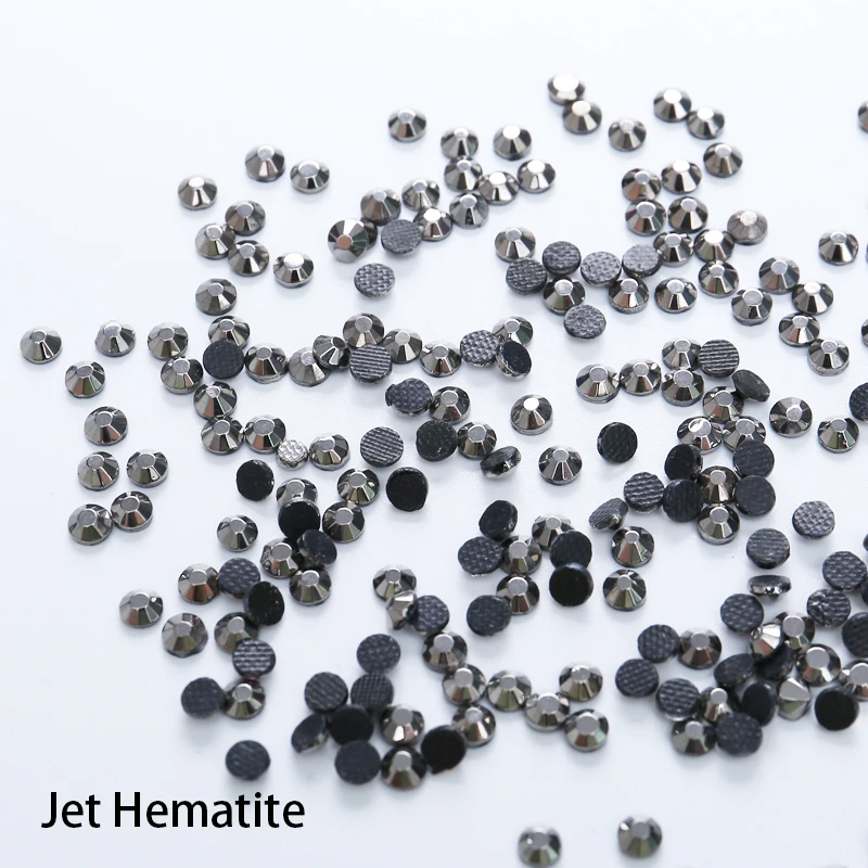 Большая упаковка DMC прозрачные стразы горячей фиксации с плоской задней