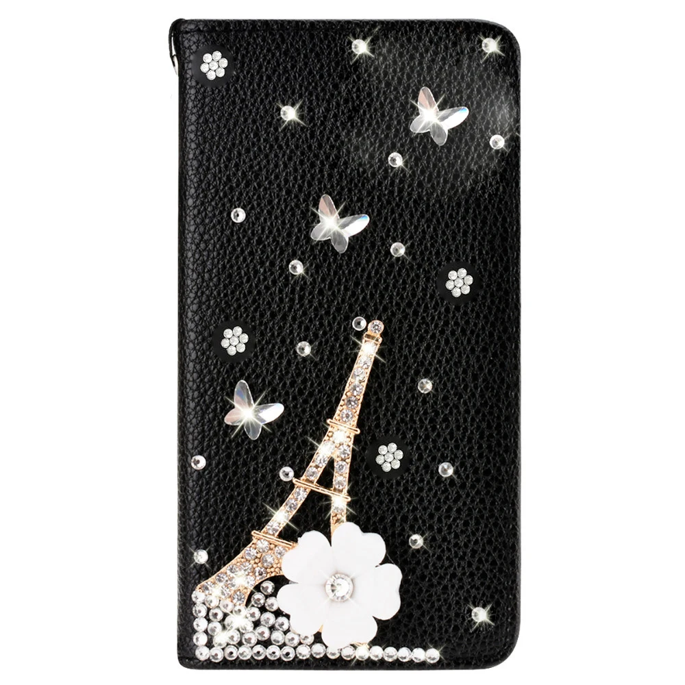 

Flip Stand Book Style Diamond Phone Case Capa For Nokia 1 2 2.1 3 3.1 plus 5 5.1 Plus 6 6.1 Fundas Phone Case Protection Shell