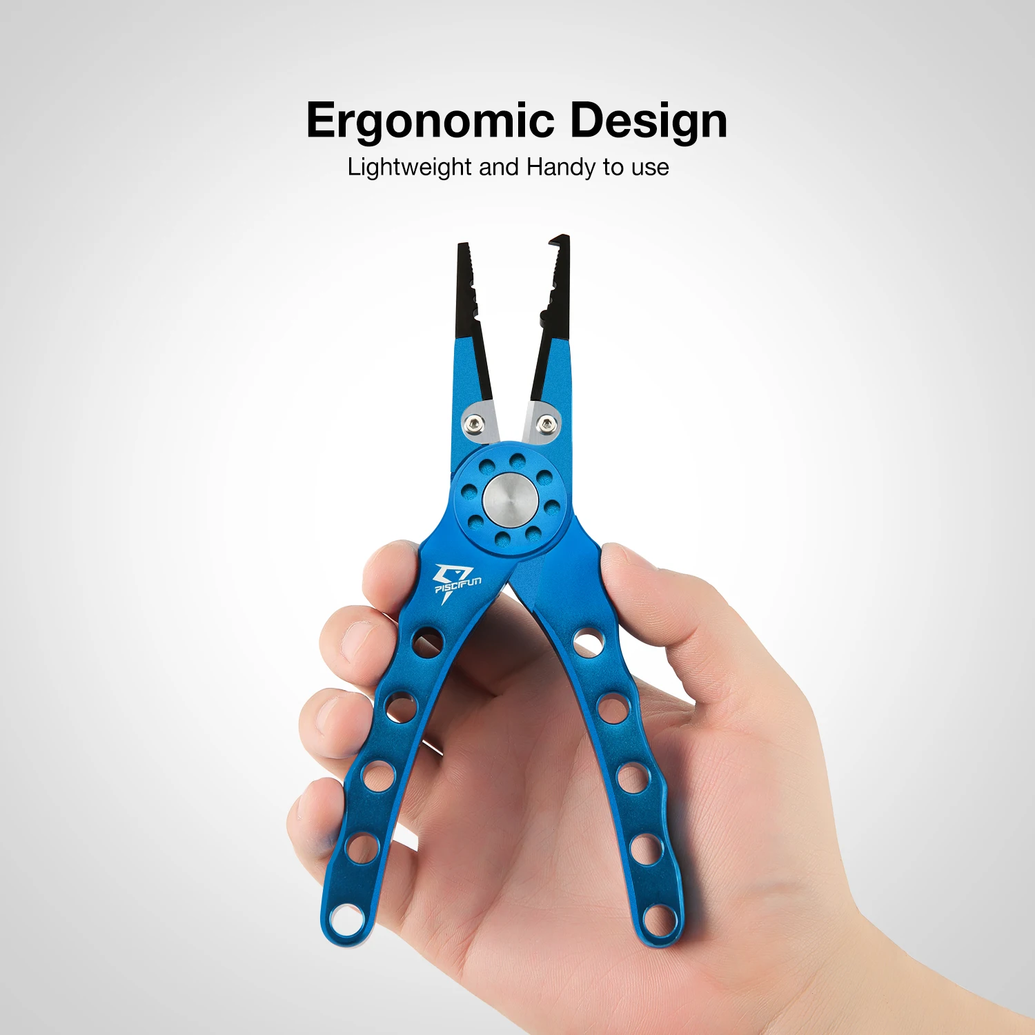 Piscifun алюминиевые плоскогубцы для морской рыбалки из карбида вольфрама щипцы