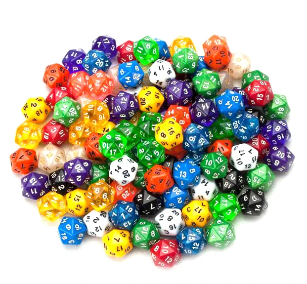 10 шт./лот Подземелья и Драконы D& D кубики настольные игры 20 сторонние кости 20 Лицо игра DND D20 кости GYH