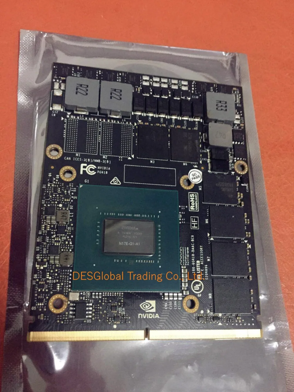 Authentic GTX1060 GTX1060M 6GB Video Card For MSI GT80 GT72 GT70 GT72VR GT73VR DELL M17X R5 M18X R3 N17E-G1-A1 Working