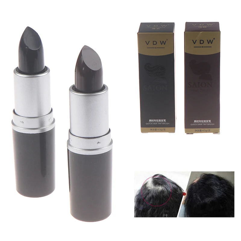 

One-Time Hair Dye Instant Gray Root Coverage Hair Color Modify Cream Stick Temporary Cover Up White Hair Colour Dye