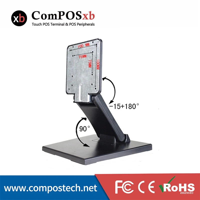 Compoxxb Цена по прейскуранту завода POS lcd/светодиодный монитор настольная подставка для Pos монитора