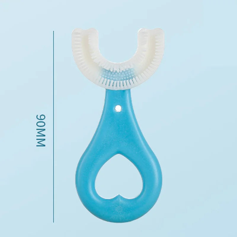 Детская зубная щетка детская для ухода за полостью рта удобная и простая