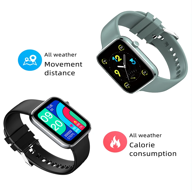 

Smart Watch Women men Sport Heart Rate Blood Pressure Fitness Tracker Waterproof Message Reminder Smartwatch For iOS Android