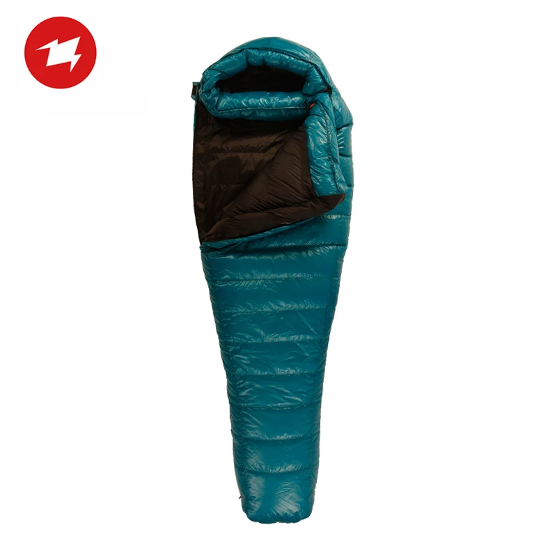 Спальный мешок AEGISMAX M3 M, 190x78 см, для весны, осени, зимы, три сезона, 800FP, Белый гусь, для кемпинга, сохраняет тепло