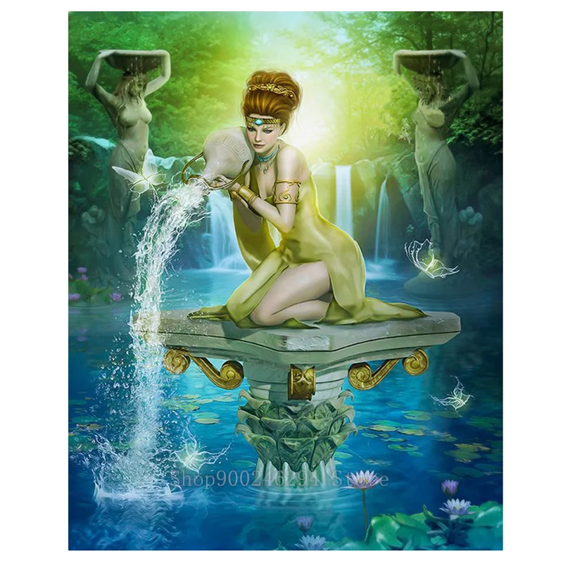 Квадратная круглая Алмазная вышивка полноразмерная картина 5D сделай сам мозаика