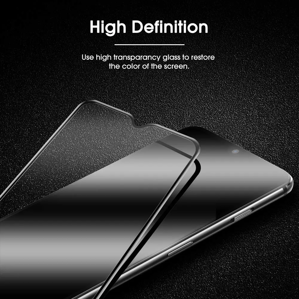 9H закаленное стекло для Oneplus 7 T Pro защита экрана полное покрытие 6 5 защитная пленка