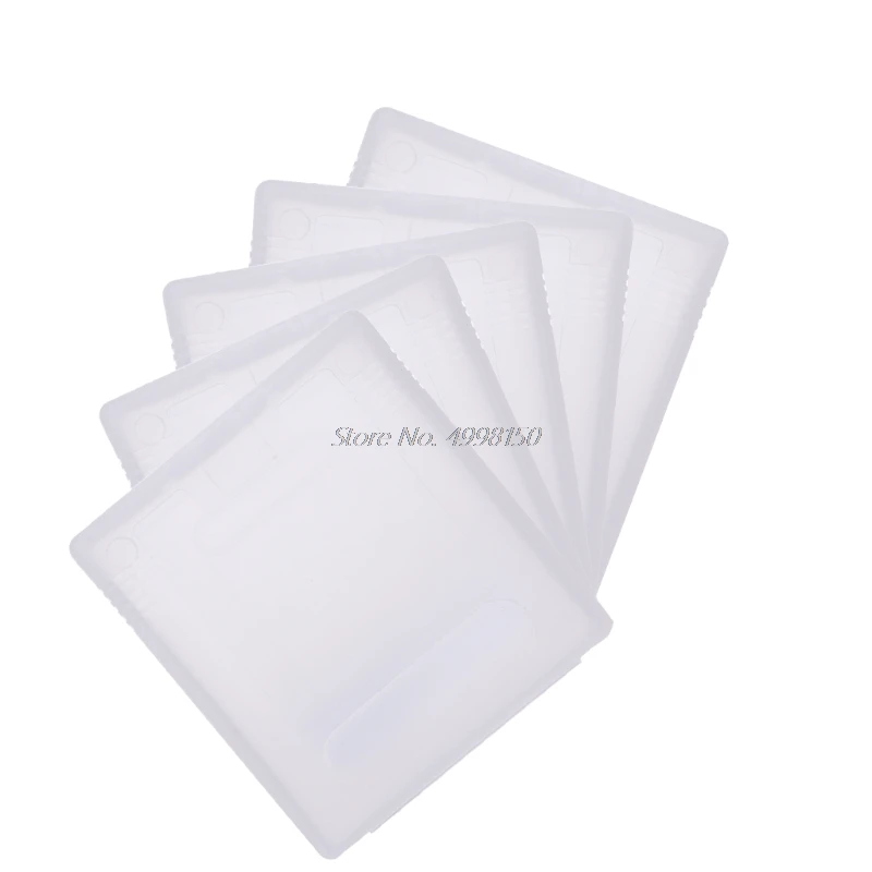 5 шт прозрачный пластиковый чехол для игрового картриджа пылезащитный Nintendo Game Boy