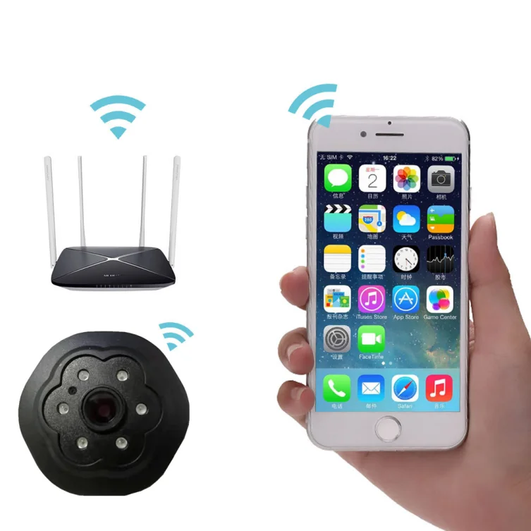 JZYZ Mini Wifi Camera Full HD 1080P Camcorder Night Vision Micro Motion Detection Video Voice Recorder DV Version | Безопасность и