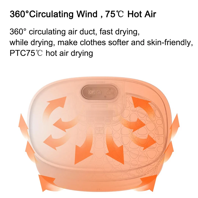 

New HL Sterilization Drying Box Multi-function Sterilizer Cabinet Dryer Timing Adjustment Double-layer Design For Small Clothes