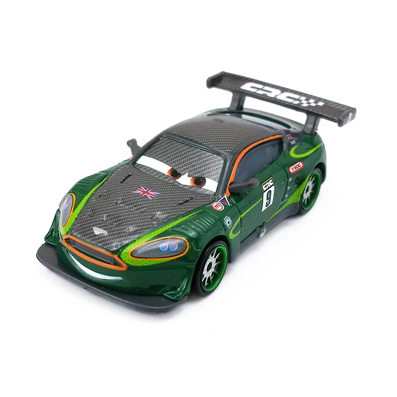 Disney Pixar Cars 2 TSR Nigel Gearsley 1:55 литая металлическая Игрушечная машина из сплава модель