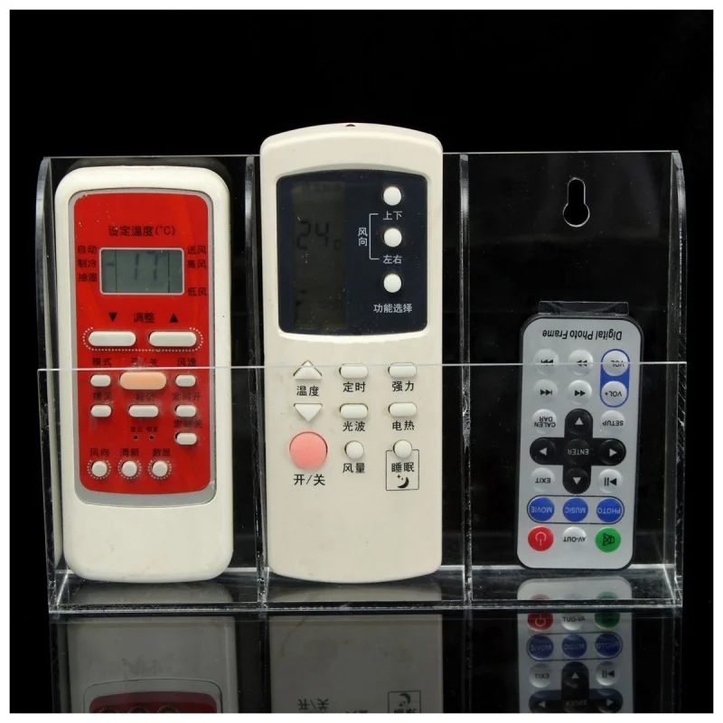 ТВ кондиционер пульт дистанционного управления держатель Чехол акриловая
