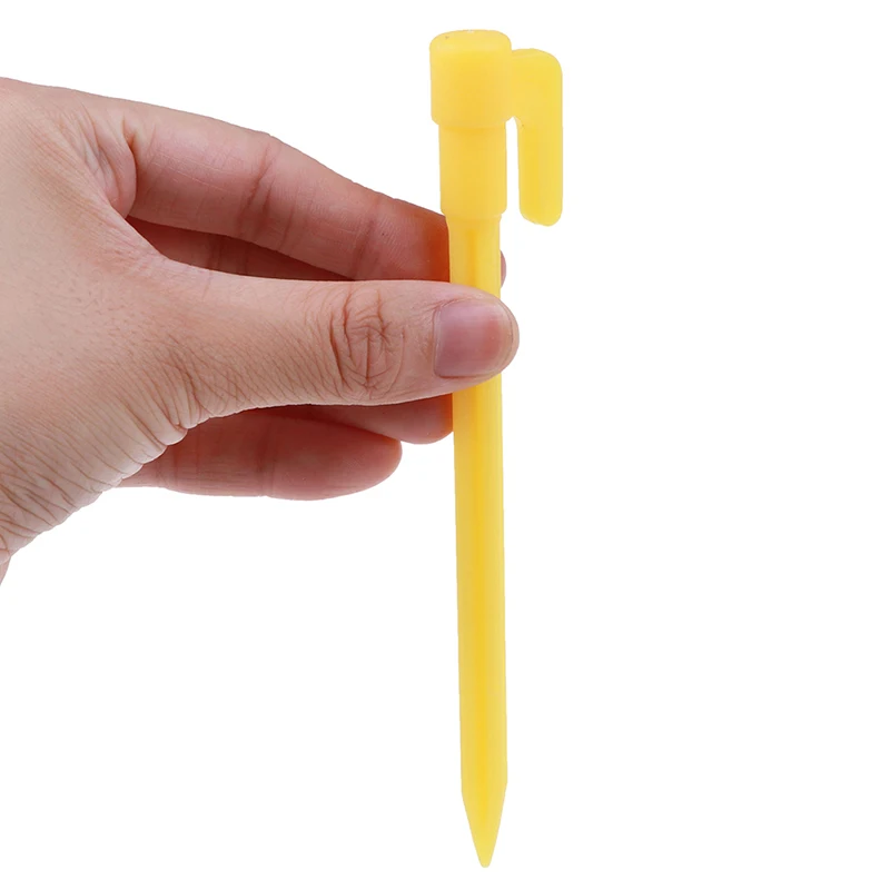 Новые 4 шт. на открытом воздухе палатки колышки для шпильки туда и обратно Пластик