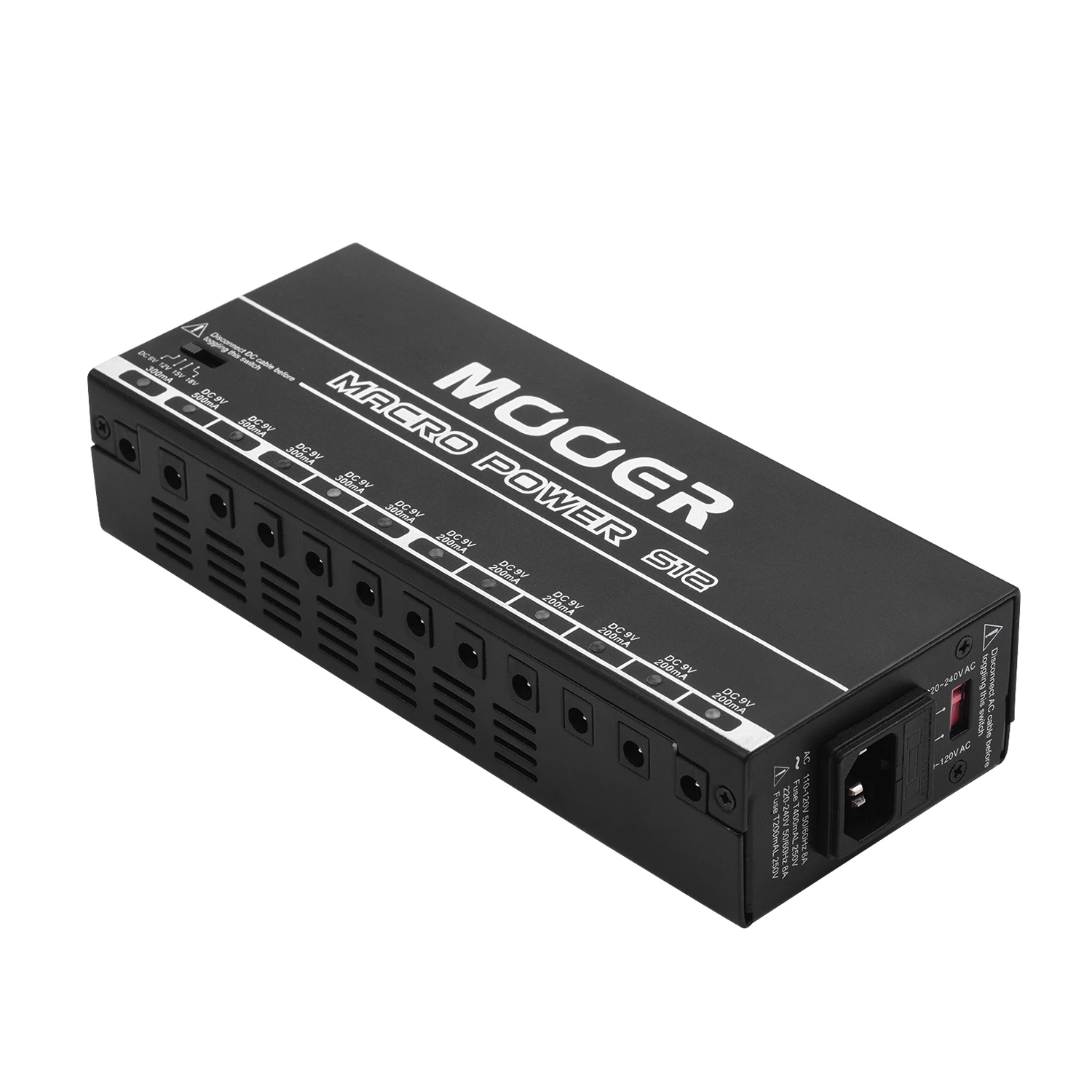 MOOER MACRO POWER S12 профессиональная электростанция с гитарным эффектом распределитель