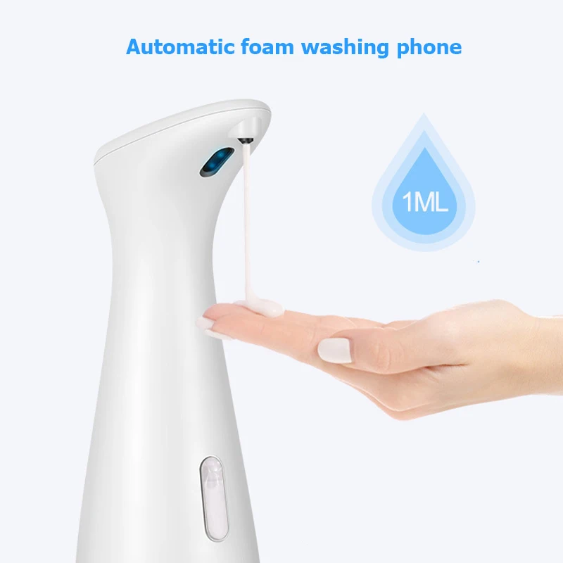 

Household Kitchen and Bathroom Automatic Motion Activated Liquid Soap Dispenser Hand Sanitizer Machine Infrared Induction Soap